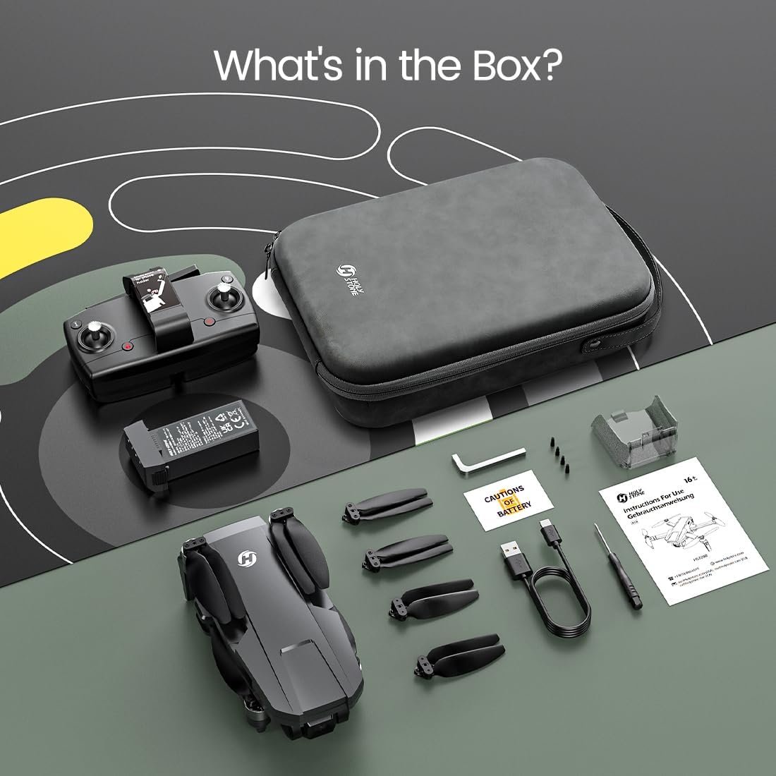 Holy Stone HS720R - 4K GPS Drone with 3-Axis Gimbal & Long-Range Control - Image 5