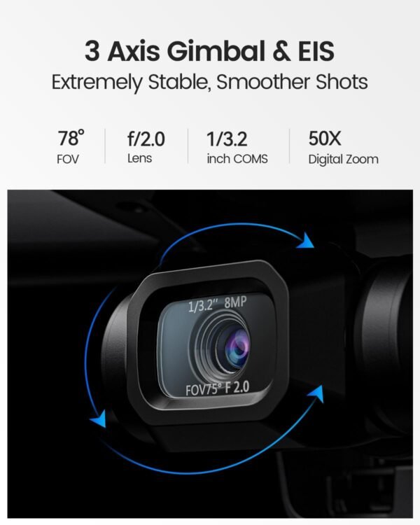 Holystone HT70 3-Axis Gimbal GPS Drone - Pro-Level - Image 10