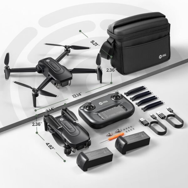 Holy Stone HS175G 4K EIS Camera GPS Drone – Foldable Quadcopter for Adults - Image 2