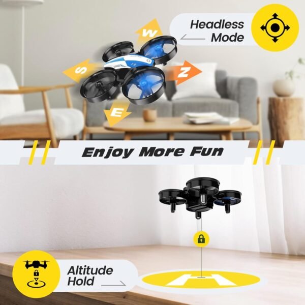 Holy Stone Mini Drone – RC Nano Quadcopter for Kids & Beginners - Image 4