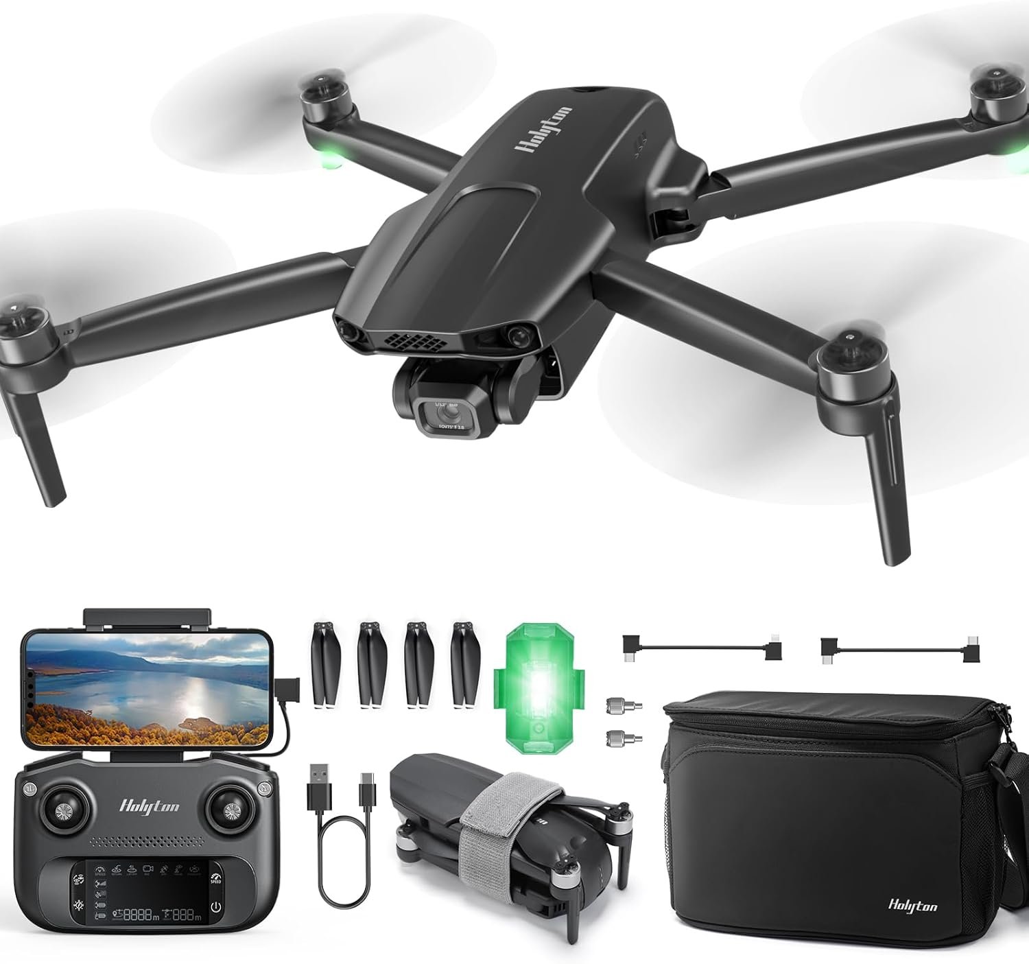 Holystone HT70 3-Axis Gimbal GPS Drone - Pro-Level