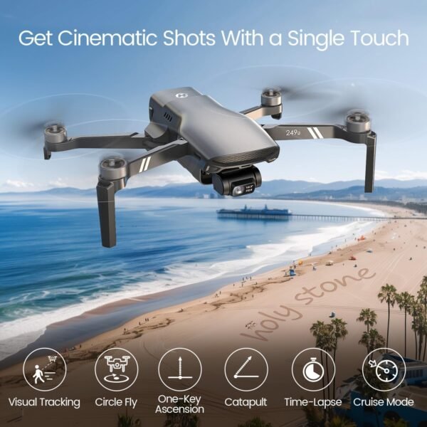 Holy Stone HS900 4K GPS Drone - 3-Axis Gimbal & 48MP Camera - Image 5