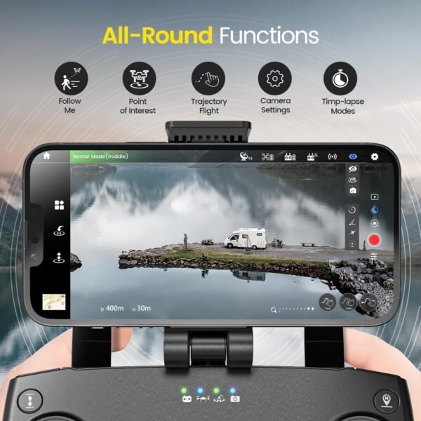 Holy Stone HS720G 4K GPS Drone with 2-Axis Gimbal & EIS, Foldable Quadcopter with 52-Min Flight Time & Auto Return - Image 5