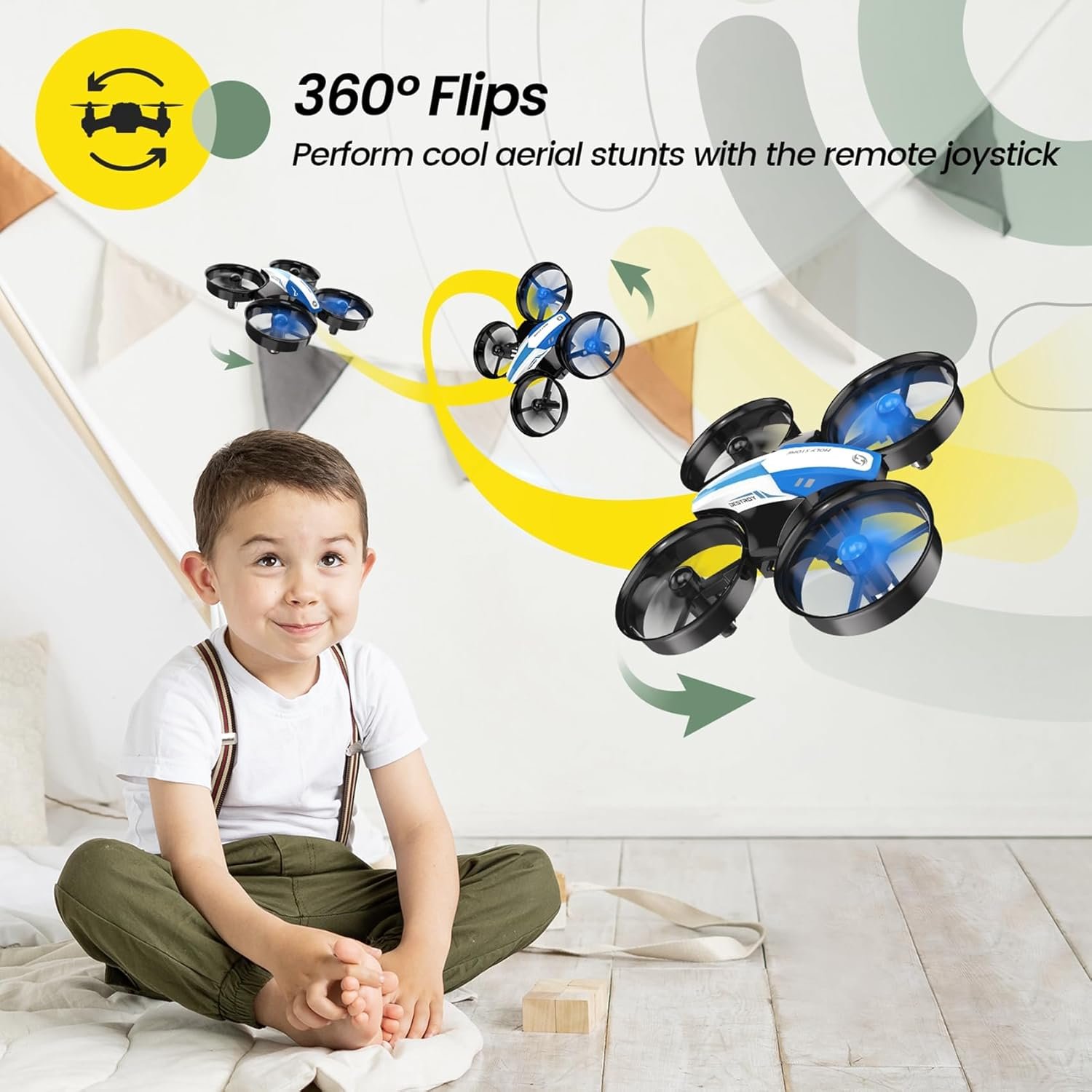 Holy Stone Mini Drone – RC Nano Quadcopter for Kids & Beginners - Image 6