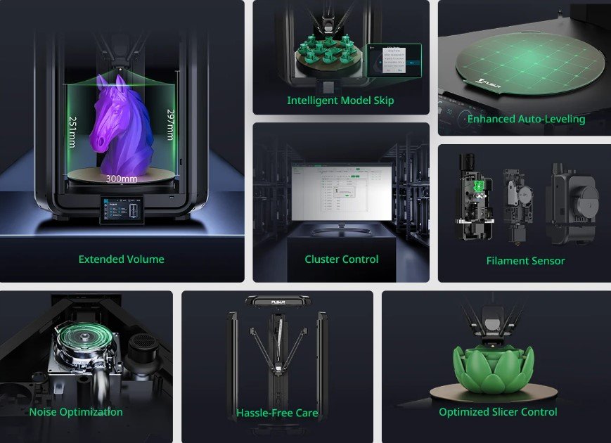 FLSUN T1 Max Delta 3D Printer - Image 6