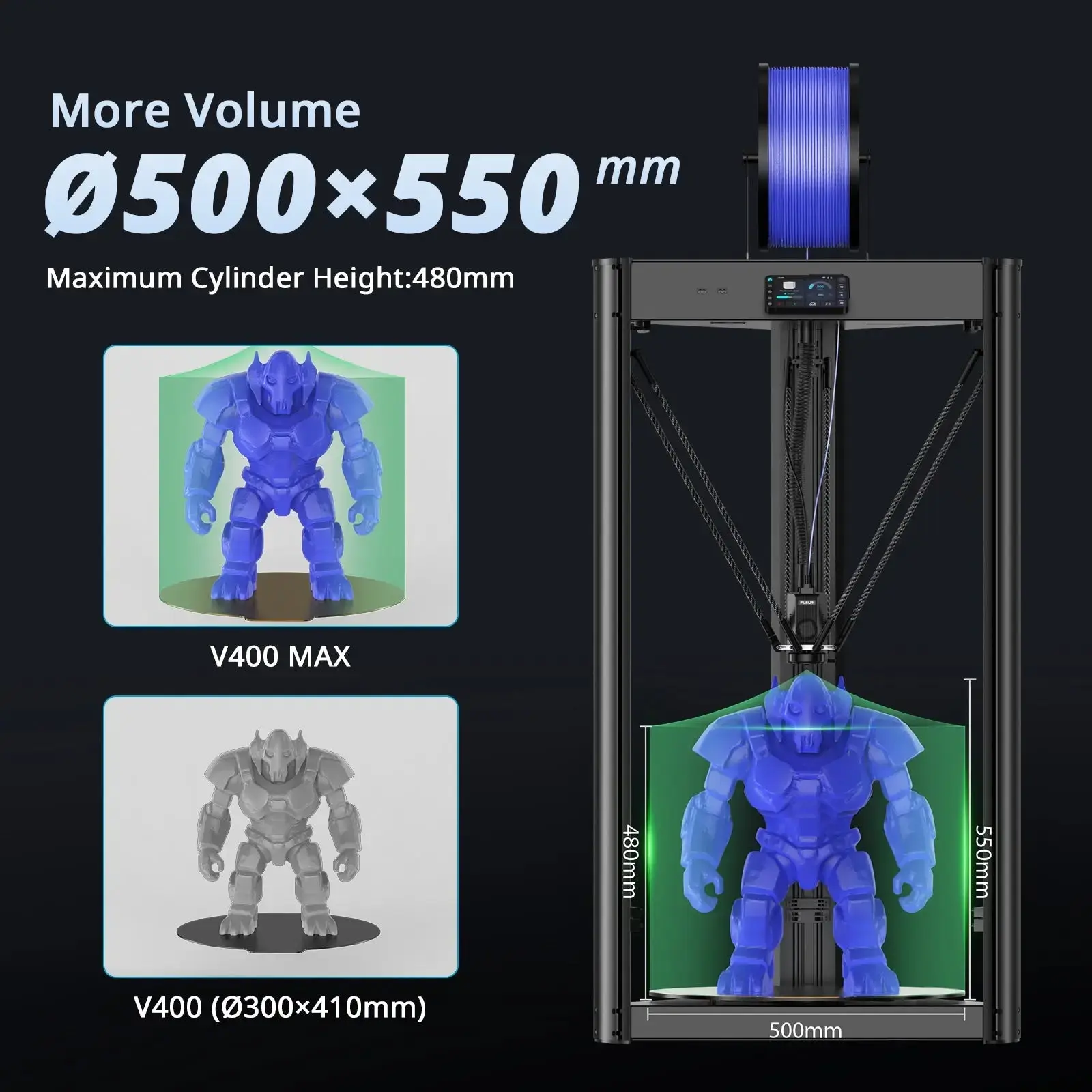 FLSUN V400 Max 3D Printer Custom-Built Edition - Image 9